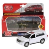 Машина TOYOTA land cruiser матовый черный в