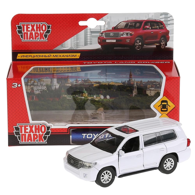 Машина TOYOTA land cruiser матовый черный в