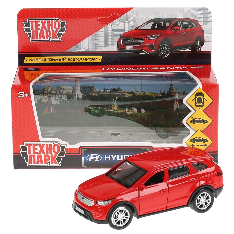 Машина Hyundai SANTAFE 12см