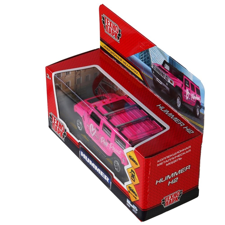 Машина Hummer H2 Спорт 12 см розовый ТМ Технопарк