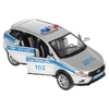 Модель металлическая свет - звук LADA sw cross ПОЛИЦИЯ 17,5 см