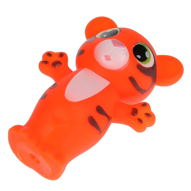 Игрушка для ванны котик 9 см в сетке ТМ Капитошка