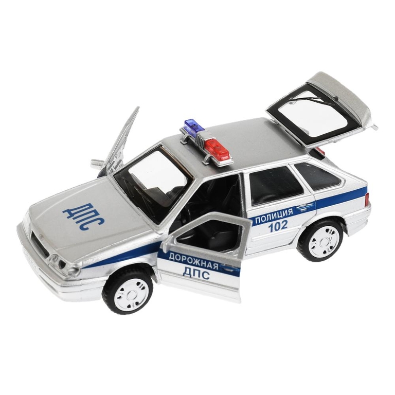 Модель металлическая LADA -2114 "SAMARA"  12 см  синяя