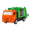 Модель металлическая KAMAZ МУСОРОВОЗ длина 17 см