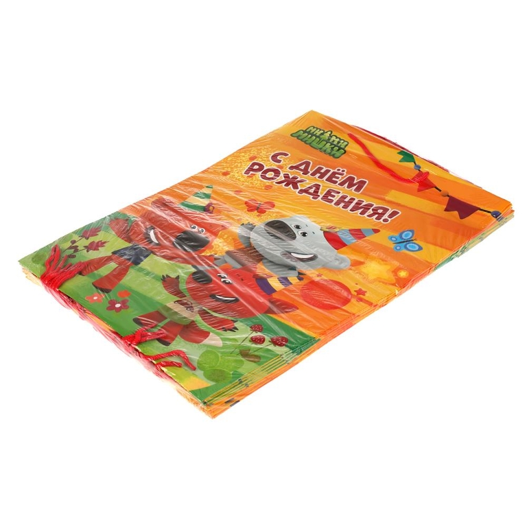 Пакет большой Ми-ми-мишки xl 33,5*45*10 см  мимимишки  с днем рождения
