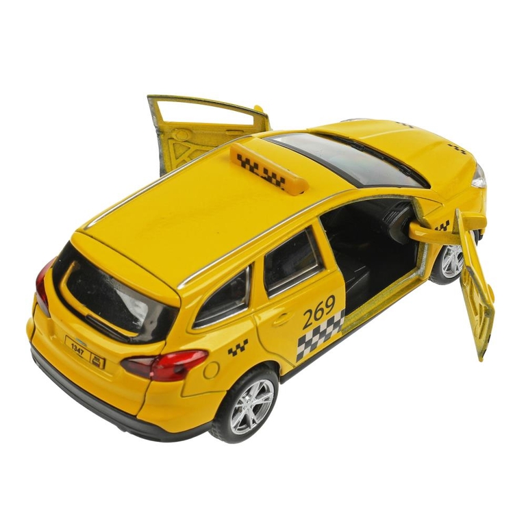 Модель металлическая FORD FOCUS TURNIER ТАКСИ длина 12 см
