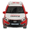Модель металлическая LADA GRANTA CROSS ТАКСИ 12 см  красный