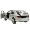 Модель металлическая SKODA OCTAVIA 12 см серебристый