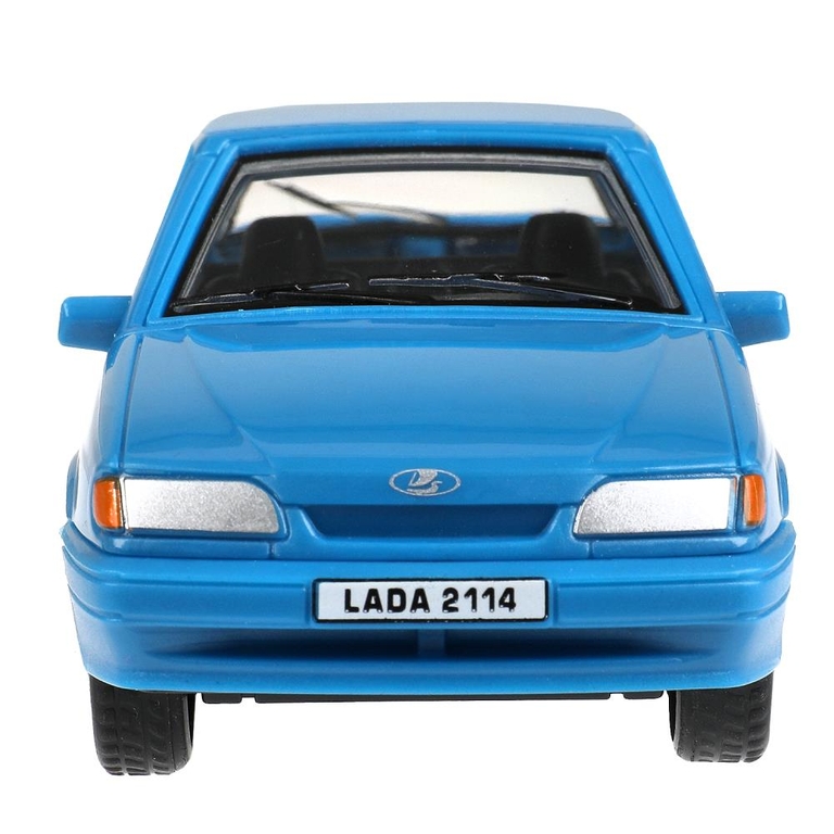 Модель пластиковая LADA LADA - 2114 "SAMARA" без дверей, 11 cm, синий