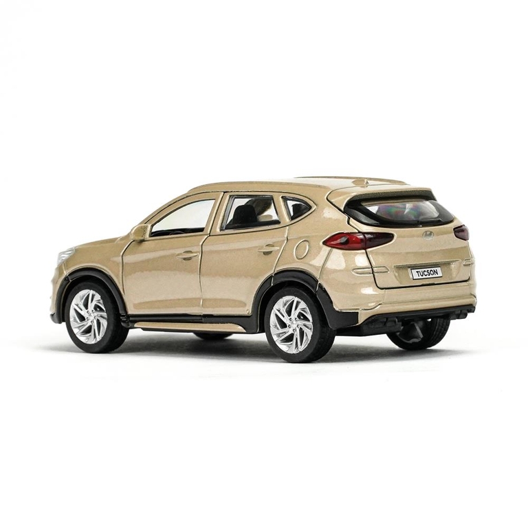 Модель металлическая HYUNDAI TUCSON длина 12 см бежевый