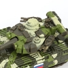 Модель металлическая танк Т - 90, 7,5 см и военная часть 10 см