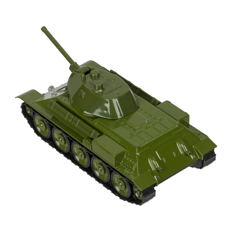 Модель металлическая УРАЛВАГОНЗАВОД Т - 90 ТАНК Т - 34 12 см