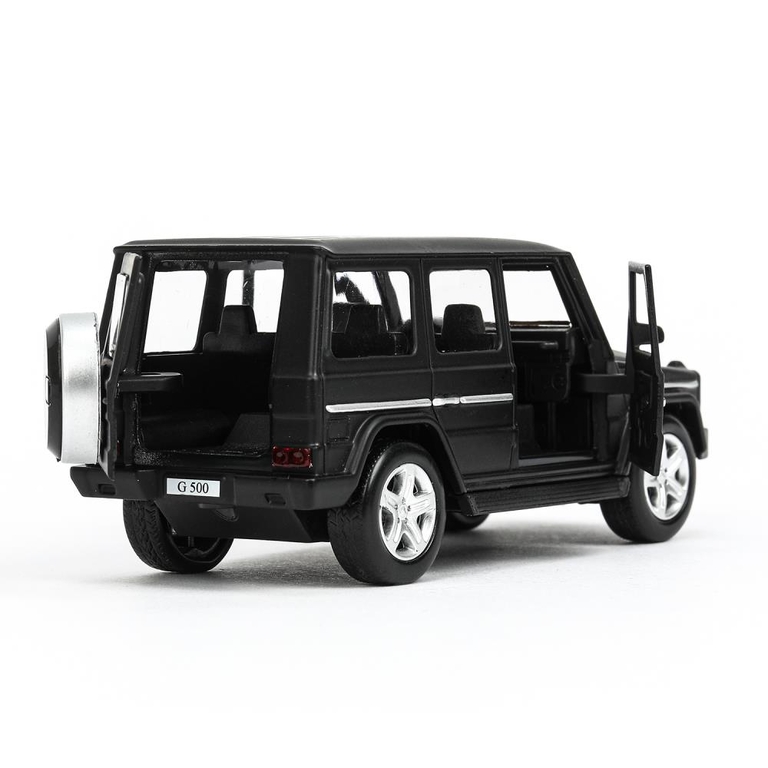 Модель металлическая MERCEDES - BENZ G - CLASS МАТОВЫЙ 12 см черный