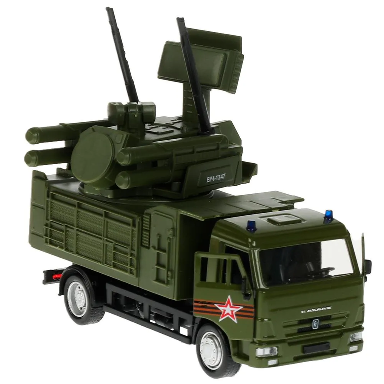 Модель металлическая  KAMAZ Армия России 17 см