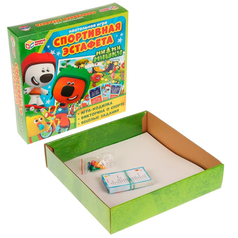 Настольная игра Ми-ми-мишки Спортивная эстафета