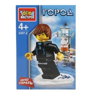 Конструктор Город Мастеров город с фигуркой