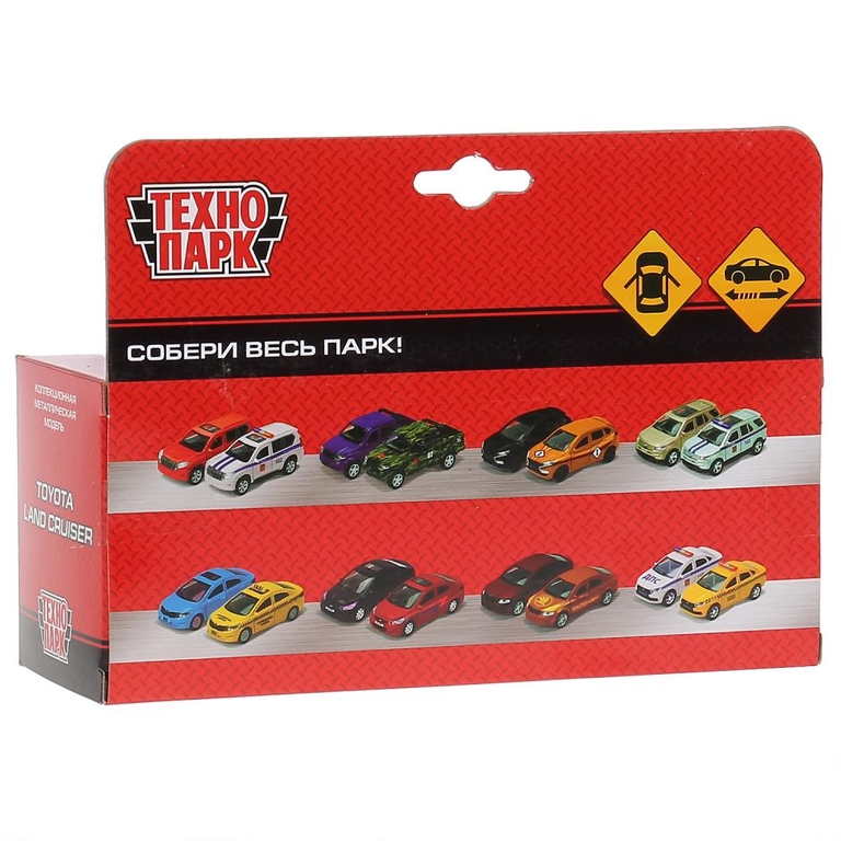 Машина TOYOTA land cruiser матовый черный в