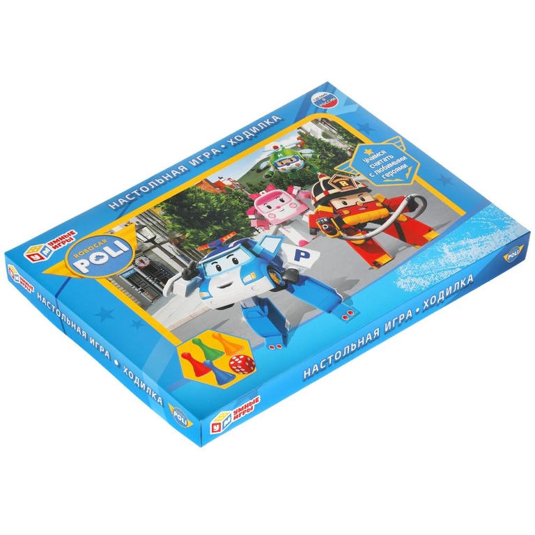 Настольная игра-ходилка ТМ Умные игры Робокар Полли