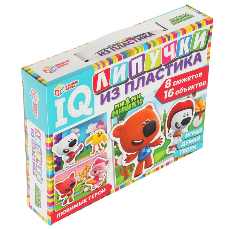 Липучки из пластилина Ми-ми-мишки ТМ Умные игры