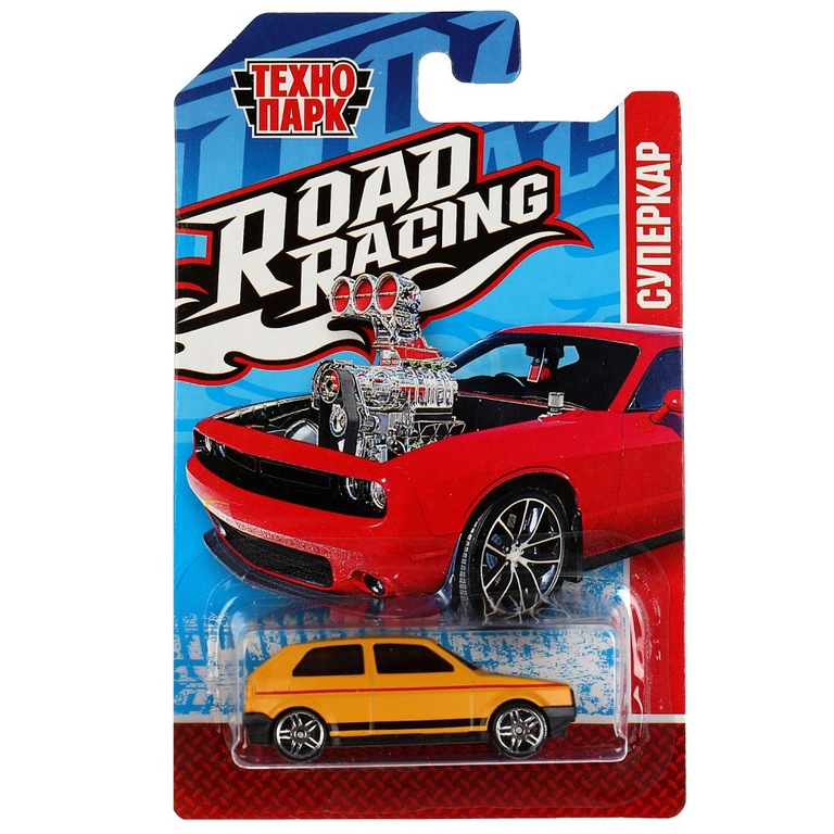 Модель металлическая ROAD RACING СУПЕРКАР 8 см