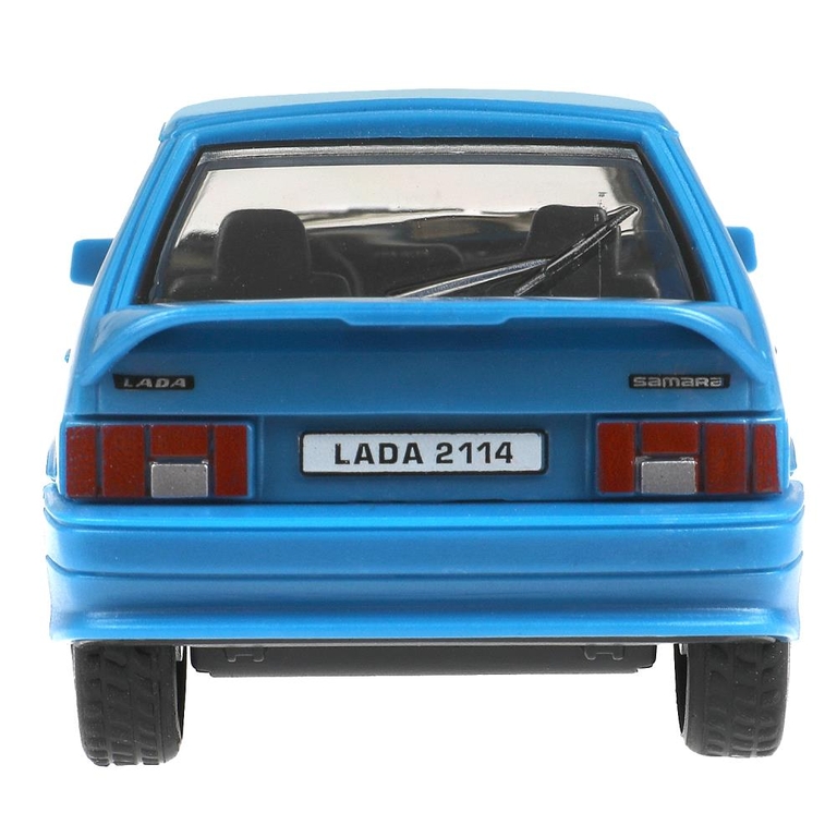 Модель пластиковая LADA LADA - 2114 "SAMARA" без дверей, 11 cm, синий