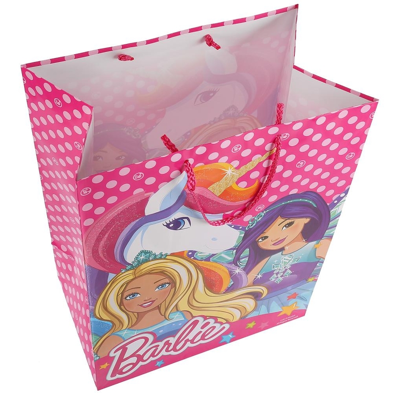 Пакет подарочный barbie 33х46х20см 276899