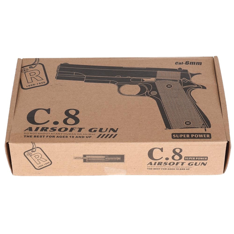 Пистолет металлический C8