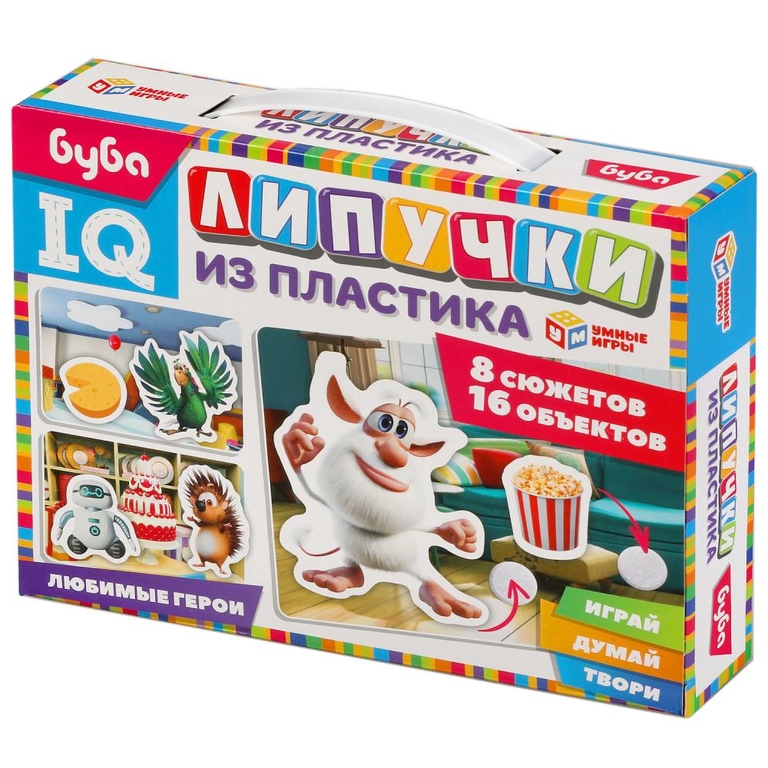 Любимые герои IQ липучки из пластика Буба ТМ Умные игры