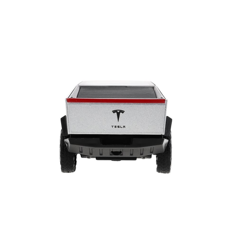 Модель металлическая tesla cybertruck 13,7 см серебристый