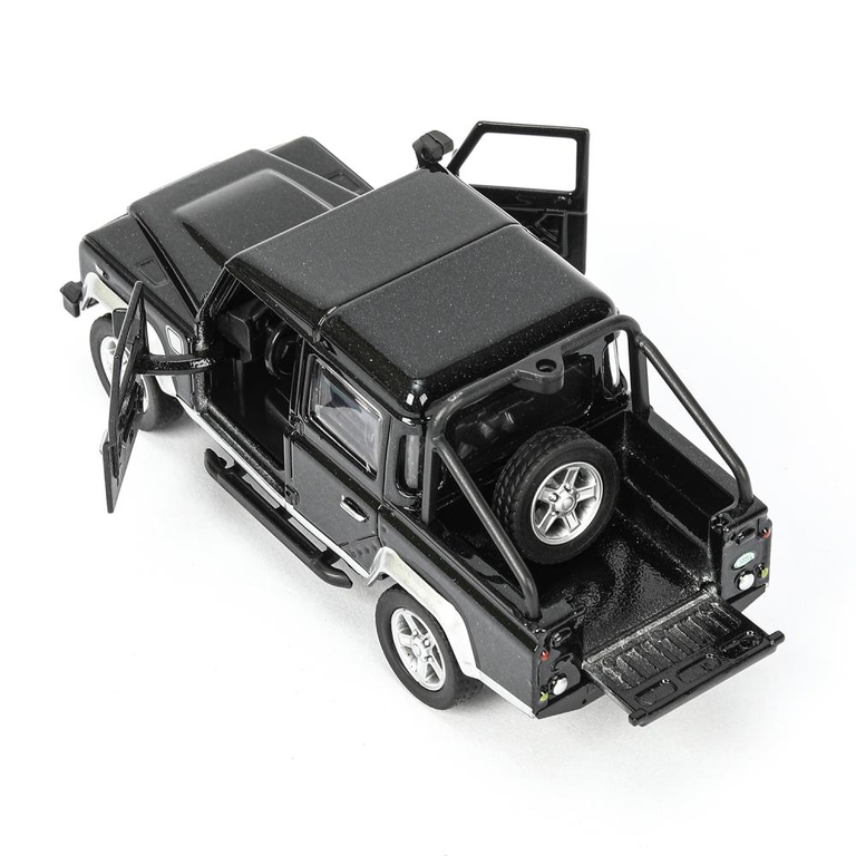 Модель металлическая LAND ROVER DEFENDER PICKUP 12 см черный