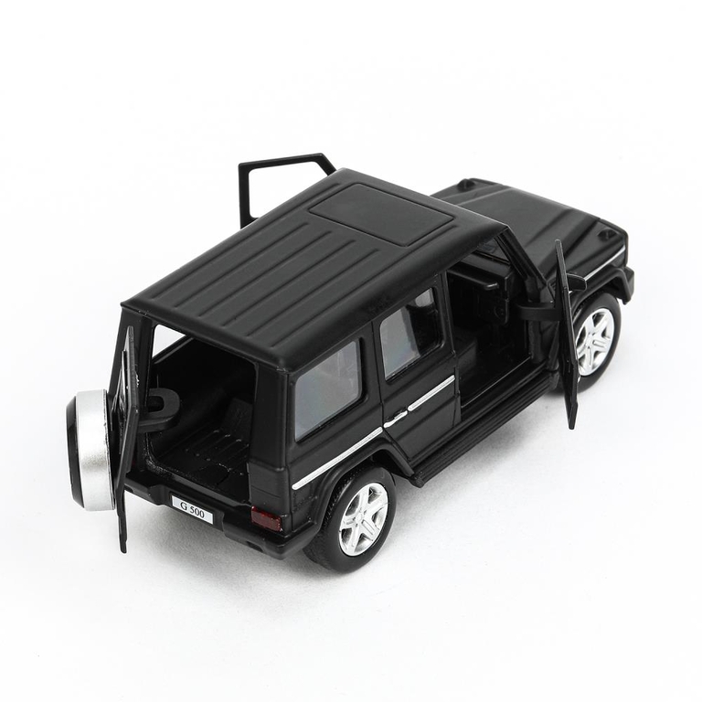 Модель металлическая MERCEDES - BENZ G - CLASS МАТОВЫЙ 12 см черный