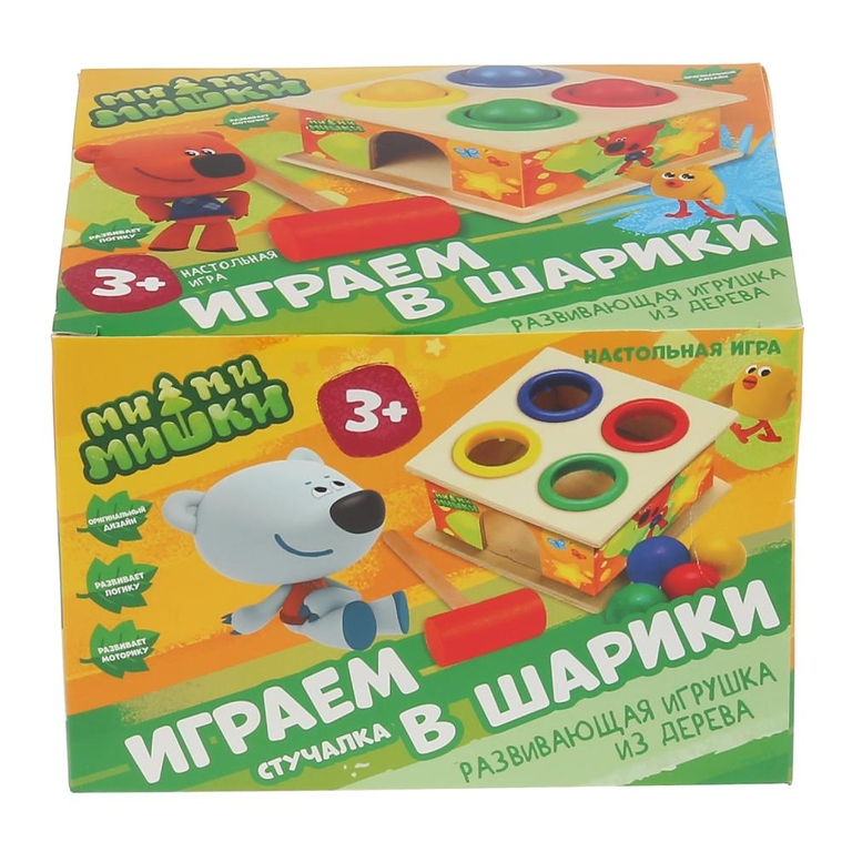 Игрушка деревянная буратино настольная игра Стучалка