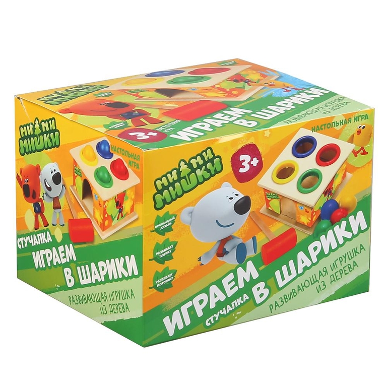 Игрушка деревянная буратино настольная игра Стучалка