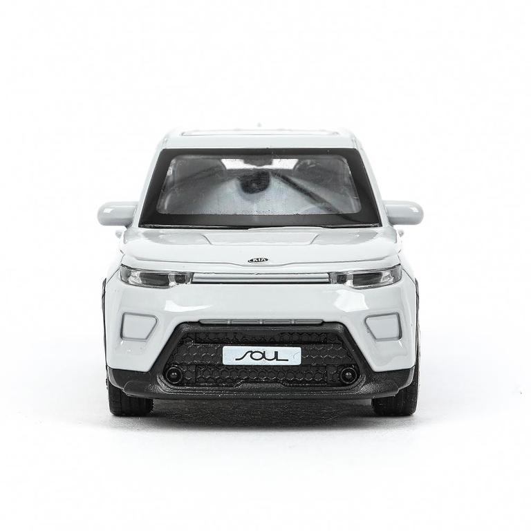 Модель металлическая KIA soul длина 12 см серебряный