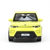 Модель металлическая KIA soul длина 12 см салатовый