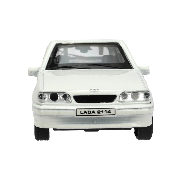 Модель металлическая LADA - 2114 "SAMARA" 12 см белый
