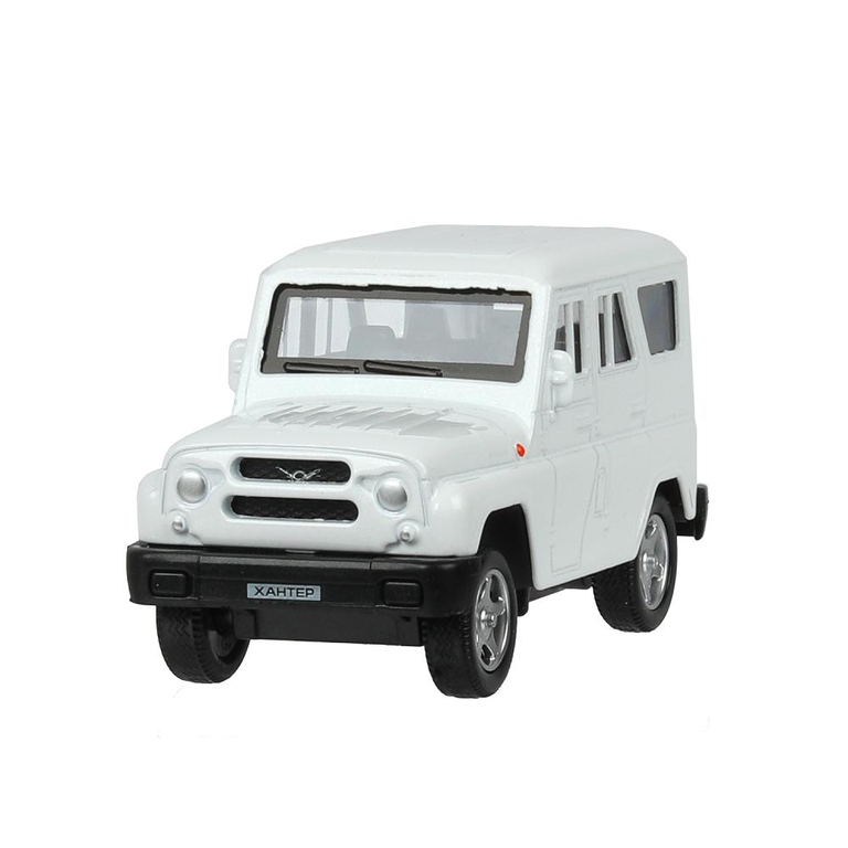 Модель металлическая UAZ ХАНТЕР длина 10,5 см белый