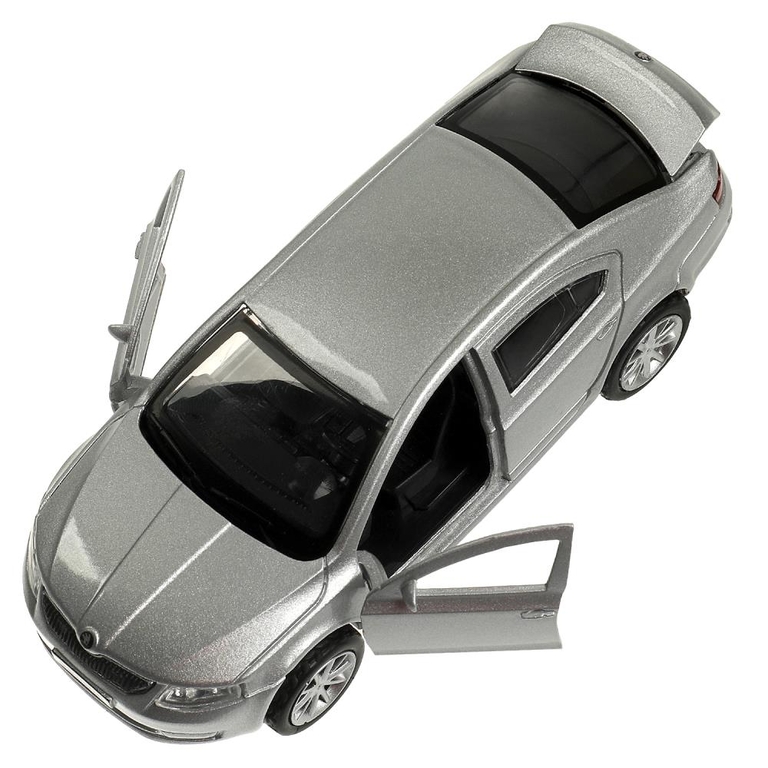 Модель металлическая SKODA OCTAVIA 12 см серебристый