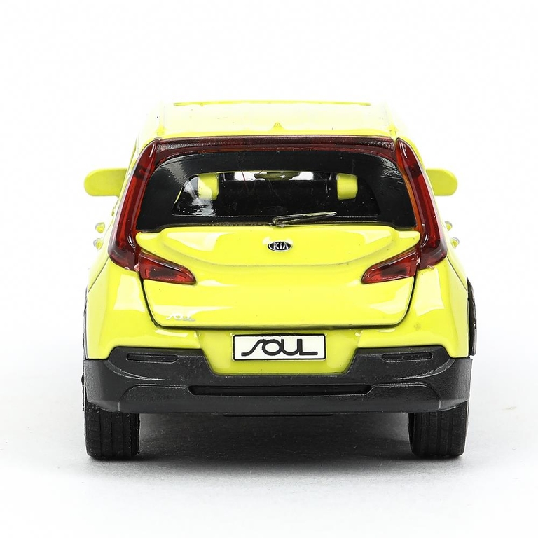 Модель металлическая KIA soul длина 12 см салатовый