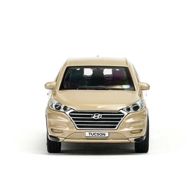 Модель металлическая HYUNDAI TUCSON длина 12 см бежевый