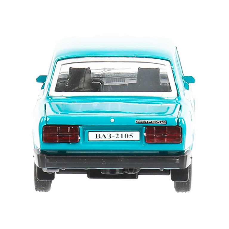 Модель металлическая LADA ваз - 2105 1997 12 cm коричневый