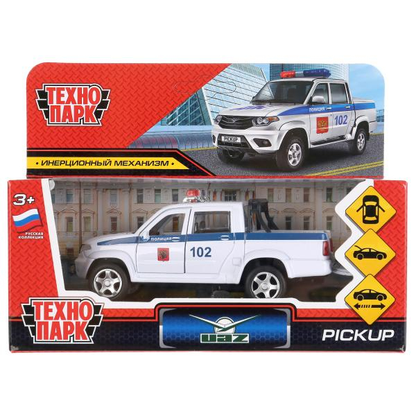 Машина UAZ pickup Полиция 12 см