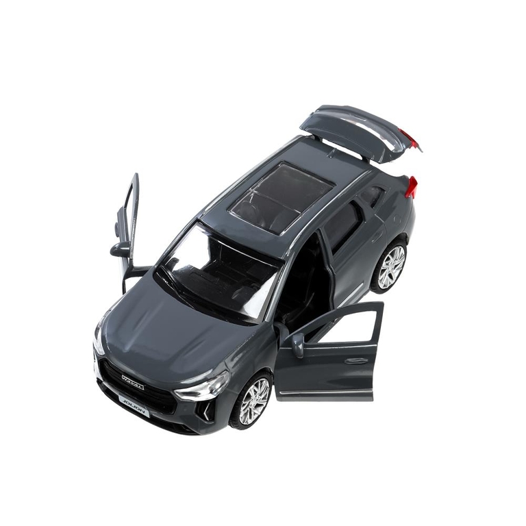Модель металлическая haval jolion 12 см темно - серый