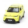 Модель металлическая KIA soul длина 12 см салатовый