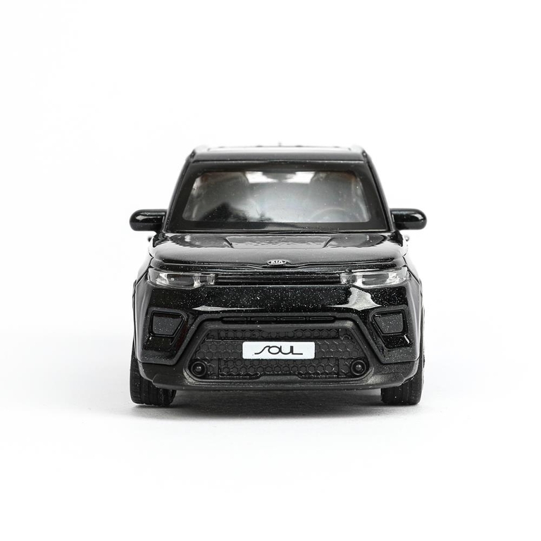 Модель металлическая KIA soul длина 12 см черный