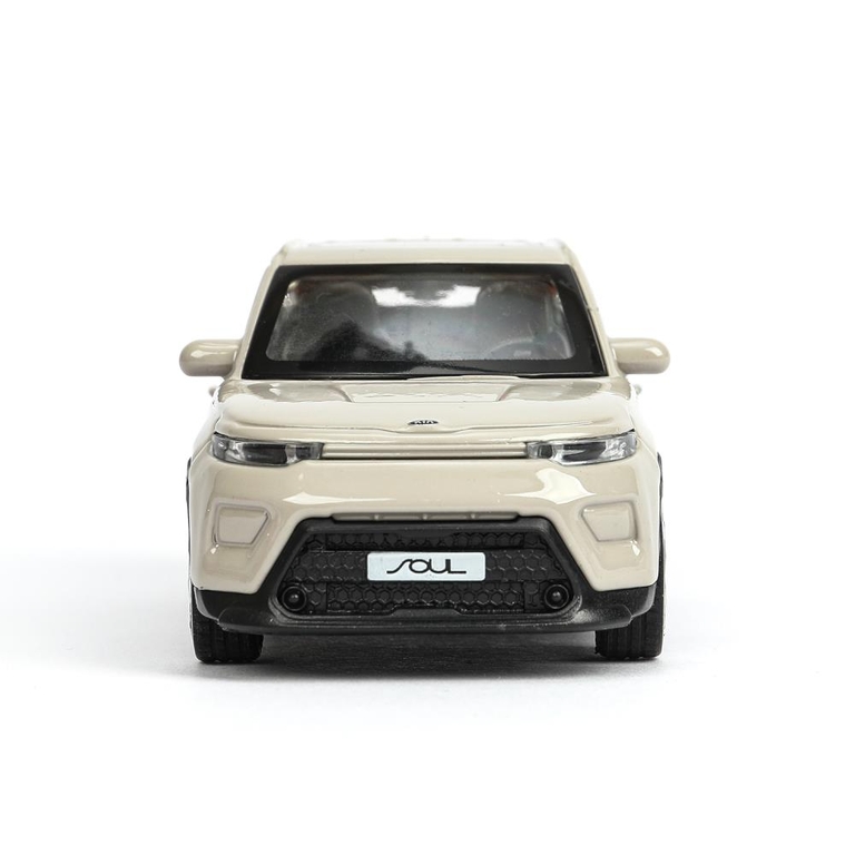 Модель металлическая KIA soul длина 12 см серый