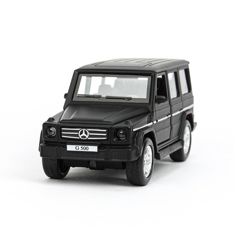 Модель металлическая MERCEDES - BENZ G - CLASS МАТОВЫЙ 12 см черный