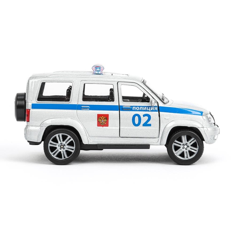 Игрушка ПОЛИЦЕЙСКИЙ УЧАСТОК 22 см, ворота, УАЗ патриот