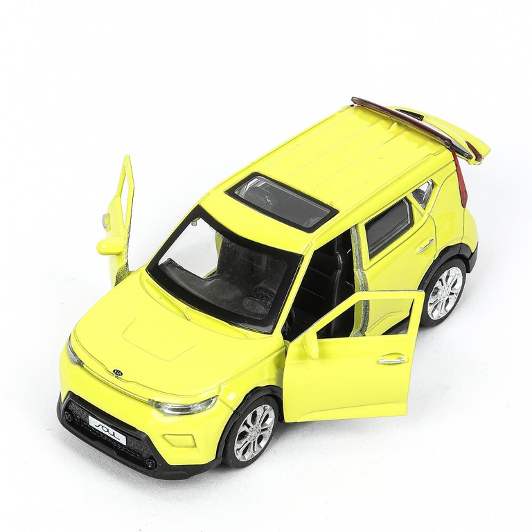 Модель металлическая KIA soul длина 12 см салатовый