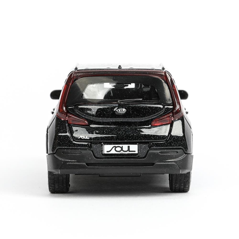 Модель металлическая KIA soul длина 12 см черный